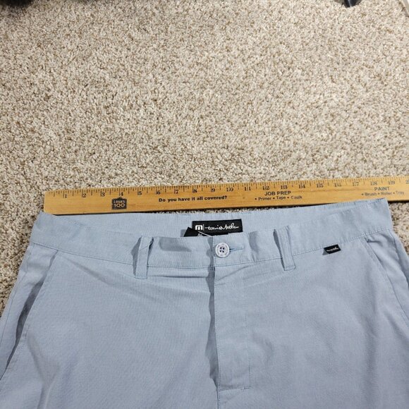 Travis Mathew Shorts Mens 38 Blue Performance Golf Outdoors - Picture 2 of 8